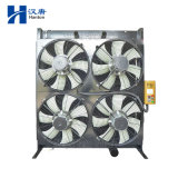 Cummins KTA38-G diesel motor engine cooler radiator with 4 fans for generator set