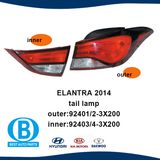 Taillight Manufacturer 92401-3X200 92402-3X200 for Hyundai Elantra 2014 