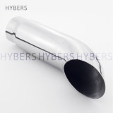 Curve Turn Down Angle Cut 304 Stainless Steel Exhaust Tip