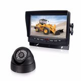 Camera System with 7-Inch Digital Screen Color Rear-View Monitor and Removable Sun Visor