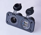 USB Car Cigarette Lighter Socket Power Adapter Charger Outlet 12V