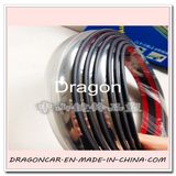 Glossy Chrome Car Wheel Eyebrow Moulding Strip