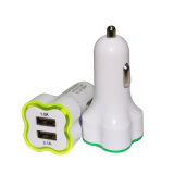 Portable 5V 2.1A Universal Car Charger with Double USB