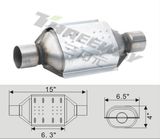 Catalytic Converter with Euro2/Euro3/Euro4 Emission