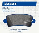 D1430 Brake Pad for Buick & Saab