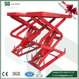 GG Brand Ce 3.2 Tons Hydraulic Platform Scissor Car Auto Vehicle Lift
