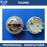 55mm ABS Plastic Chrome Car Logo Alloy Wheel Center Cap