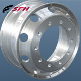 Polished and Machined Forged Aluminum Truck Wheel 22.5X8.25, 22.5X9.00, 22.5X11.75