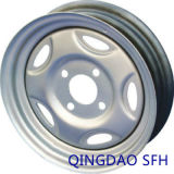 Silver/Steel Wheel for Passenger Car (3.00DX12)