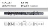 Camshaft 7700108610 for Renault