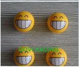 Yellow Cartoon Car Tyre Valve Caps