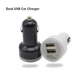 3.1A 2-Port USB Adaptor Mini Car Charger for Mobile Phone