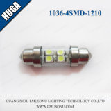 36mm 4SMD 1210 LED Festoon Bulb for Car