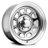 16X8 (5-139.7) Chrome Steel Daytona Wheel