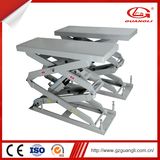 Guangli Factory Garage Type Automatic Scissor Car Lift 3000