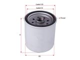 Oil Filter for Toyota C-1119