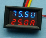 DC 0-200V 0-100A Voltmeter Ammeter LED Panel AMP Digital Volt Gauge