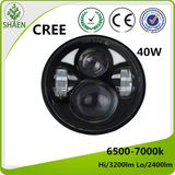 5.75 Inch 40W Round LED Headlight for Motorcycle