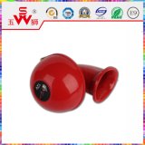 Red Metal Snail Horn Electric 12V Horn