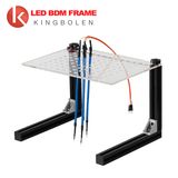 Newly Full Set LED Bdm Frame ECU Programming Tool Bdm Bracket with LED Light 4 Probe Pins for Ktag Kess V2 Galletto Bdm100