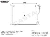 Auto Condenser Best Quality for Benz Cl-Class W215 (99-)