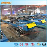 5.5t Underground Double Level Wheel Alignment Scissor Lifting Equipment