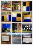 Car License Number Plate and Mold for Pressing Machine