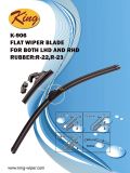 Universal Type Flat Wiper Blades for All Cars, Aerotwin Design, Replaceable to Bosch Retrofit Blades