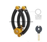 Aluminum Waterproof Bicycle Folding Lock for Bike (HLK-001)