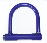 Purple Wholesale Bike/Bicycle U Shape Lock (BL-024)