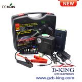 Wireless Quick Charge 13500mAh Portable Car Jump Starter with Air Inflator