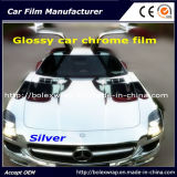 Silver Glossy Chrome Film Car Vinyl Wrap Vinyl Film for Car Wrapping Car Wrap Vinyl