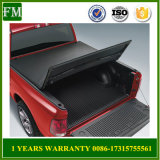 Bed Soft Aluminum Frame Tri-Fold Black Tonneau Cover Ford Toyota RAM