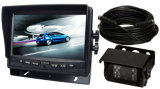 7 Inches Rearview Camera System with Trailer Cable Kit for Bus, Trucks,