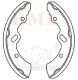 Hot Sales and High Quality Brake Shoe (K6722)