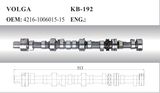 Auto Camshaft for Volga (4216-1006015-15)