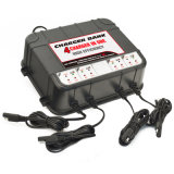 4 Bank Battery Chargers with 2 USB Charger