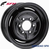 Black Steel Wheel for Passenger Car (15X5)