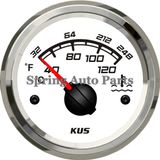 Sq 52mm Water Temperature Gauge 40-120 with Temp Sensor