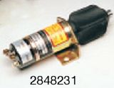 12V Diesel Fuel Shut off Solenoid 2848231 for Excavator Spare Parts