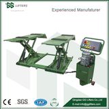 3.5 Tons Hydraulic Double Cylinder MID-Raise Scissor Auto Vehicle Car Lift for Repaire