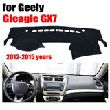 Car Dashboard Covers Mat for Geely Gleagle Gx7 2012-2015 Years Left Hand Drive Dashmat Pad Dash Cover Auto Dashboard Accessories