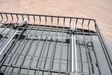 Black Steel Made Heavy Duty Cargo Carrier Top Luggage Roof Rack Basket