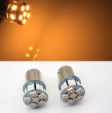 6V 1156 Ba15s 12 SMD LED Amber Car Bulb Light Brake/Turn/Tail /Reverse Lamp