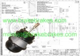 Spring Brake Chamber T20/24dd for Truck Spare Parts