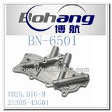 Bonai Engine Spare Part Nissan Td25 Big-M Oil Cooler Cover (21305-43G01)