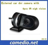 External Car DVR Camera with 4PCS IR Nigh Vision