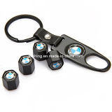 Wheel Tire Valve Caps M Logo Tyre Stem Air Caps Keychain Styling for BMW 