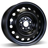 15X6 (5-100) Black Steel Wheel Rim