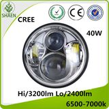Auto LED Headlight 40W Hi-Lo Beam LED Motorcycle Headlight